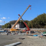 福島県福島市｜鉄骨建方工事