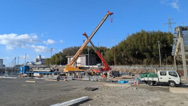 福島県福島市|鉄骨建方工事